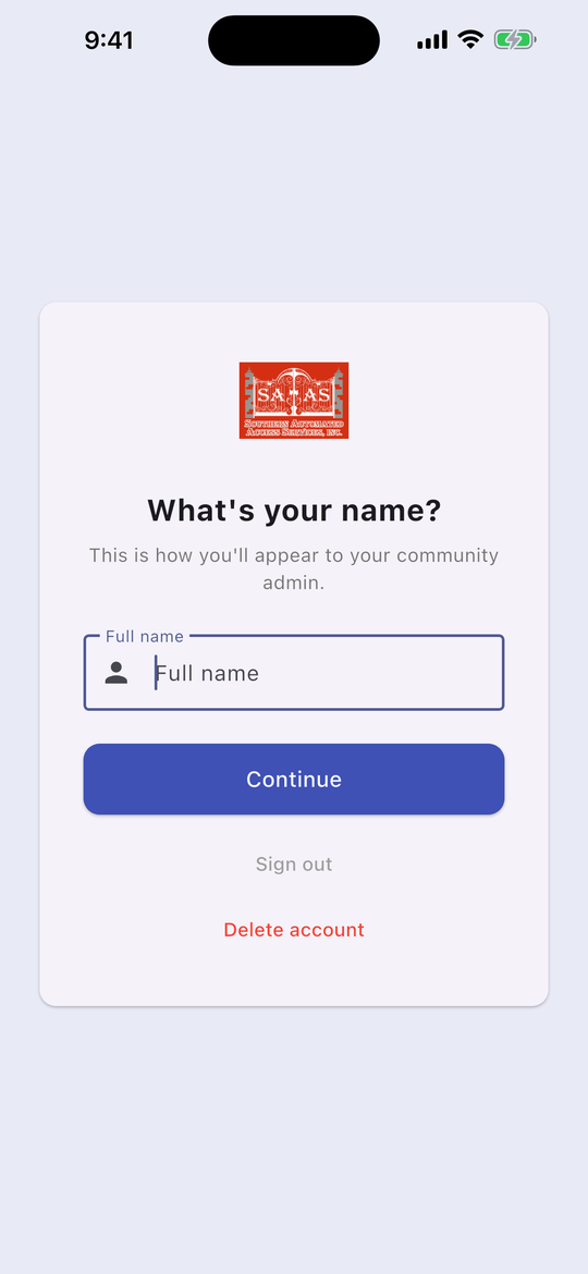 Enter your name